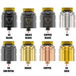 ThunderHead Creations (THC) Tauren Solo 2ml RDA Verdampfer Schwarz-Gold