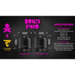 ThunderCloud x Bonza Pro RDA Verdampfer Schwarz