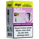 Produktbild Vaporesso DOJO Blast X – Blueberry Sour Raspberry – Prefilled Pod Tank Vorschau