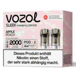 Produktbild Vozol Sleek – Apple Peach – Prefilled Pod 2er Pack Vorschau