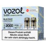 Produktbild Vozol Sleek – Blue Razz Lemonade – Prefilled Pod 2er Pack Vorschau