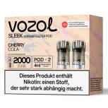 Produktbild Vozol Sleek – Cherry Cola – Prefilled Pod 2er Pack Vorschau