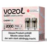 Produktbild Vozol Sleek – Cherry Ice – Prefilled Pod 2er Pack Vorschau