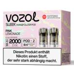 Produktbild Vozol Sleek – Pink Lemonade – Prefilled Pod 2er Pack Vorschau