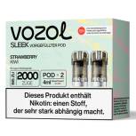 Produktbild Vozol Sleek – Strawberry Kiwi – Prefilled Pod 2er Pack Vorschau