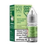 White Grape Cucumber Apple NicSalt Liquid by Pod Salt Xtra 10ml / 10mg