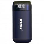 Xtar PB2S Ladegerät / Powerbank für 21700 3,6V -3,7V Li-Ionen Akkus