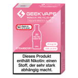 Geekvape Wenax M1 – Strawberry – Prefilled Pod 2er Pack – 2ml 20mg NicSalt